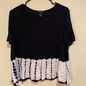 Tie dye for every 21 navy blue shirt.